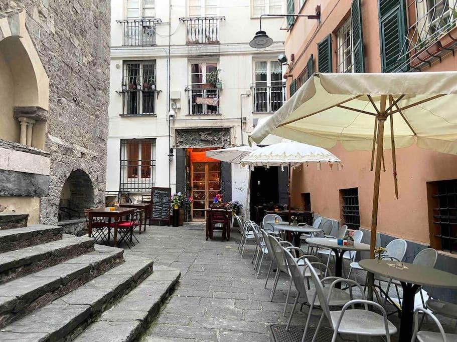 La Ringhiera Di San Cosimo Apartment Genoa Bagian luar foto